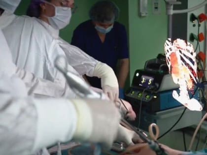 На Кубани голограмма помогла хирургам удалить опухоли из печени