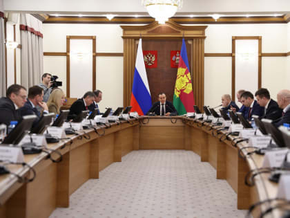 Губернатор Краснодарского края провел  совещание регионального проектного комитета