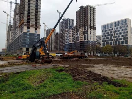 ​В Краснодаре начали строить школу на улице Обрывной