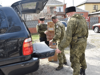 Кубанские казаки доставили в зону СВО более 100 тонн гуманитарной помощи