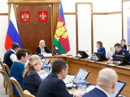 На заседании комиссии по делам несовершеннолетних Краснодарского края обсудили безопасность и благополучие юных жителей региона