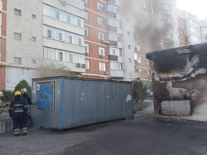 На улице Кутузовской произошло возгорание подстанции