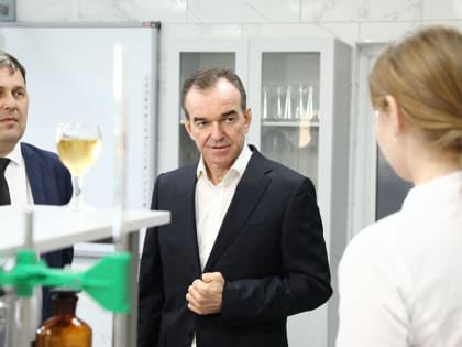 Губернатор Кубани Вениамин Кондратьев посетил Анапский сельскохозяйственный техникум