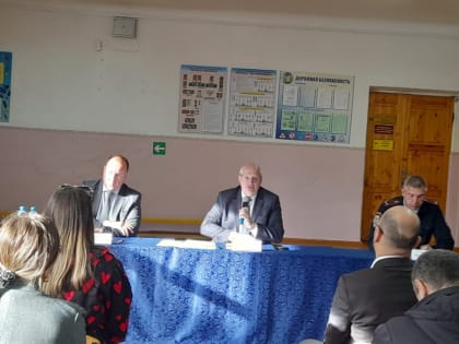 Встреча с жителями  микрорайона