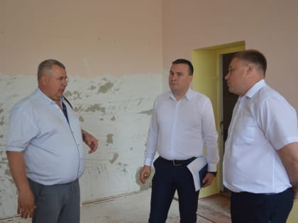 На особом контроле строительные работы в образовательных учреждениях района