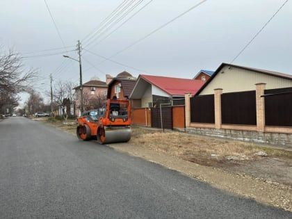 Ремонтные работы на улице Полины Осипенко в Краснодаре подходят к концу