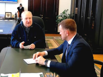 Мэр Краснодара встретился с председателем Краснодарского краевого общественного движения по защите прав и интересов инвалидов