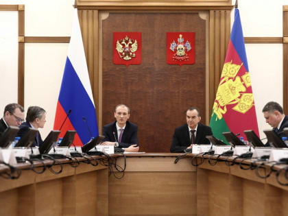 Дмитрий Григоренко и Вениамин Кондратьев обсудили комплексное развитие городского транспорта в Краснодаре