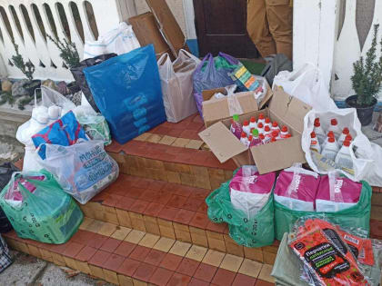 Волонтеры Сочинского географического общества присоединились к работе по устранению последствий разлива нефтепродуктов в Керченском проливе