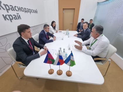 Кубанские промышленники заключили первое соглашение на выставке «Иннопром: Центральная Азия»