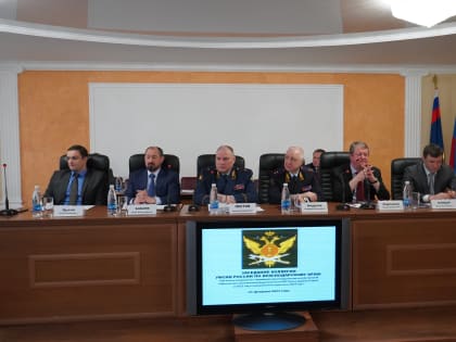 Начальник Управления Минюста России по Краснодарскому краю Игорь Бабаев принял участие в заседании коллегии Управления ФСИН России по Краснодарскому краю по подведению итогов деяте