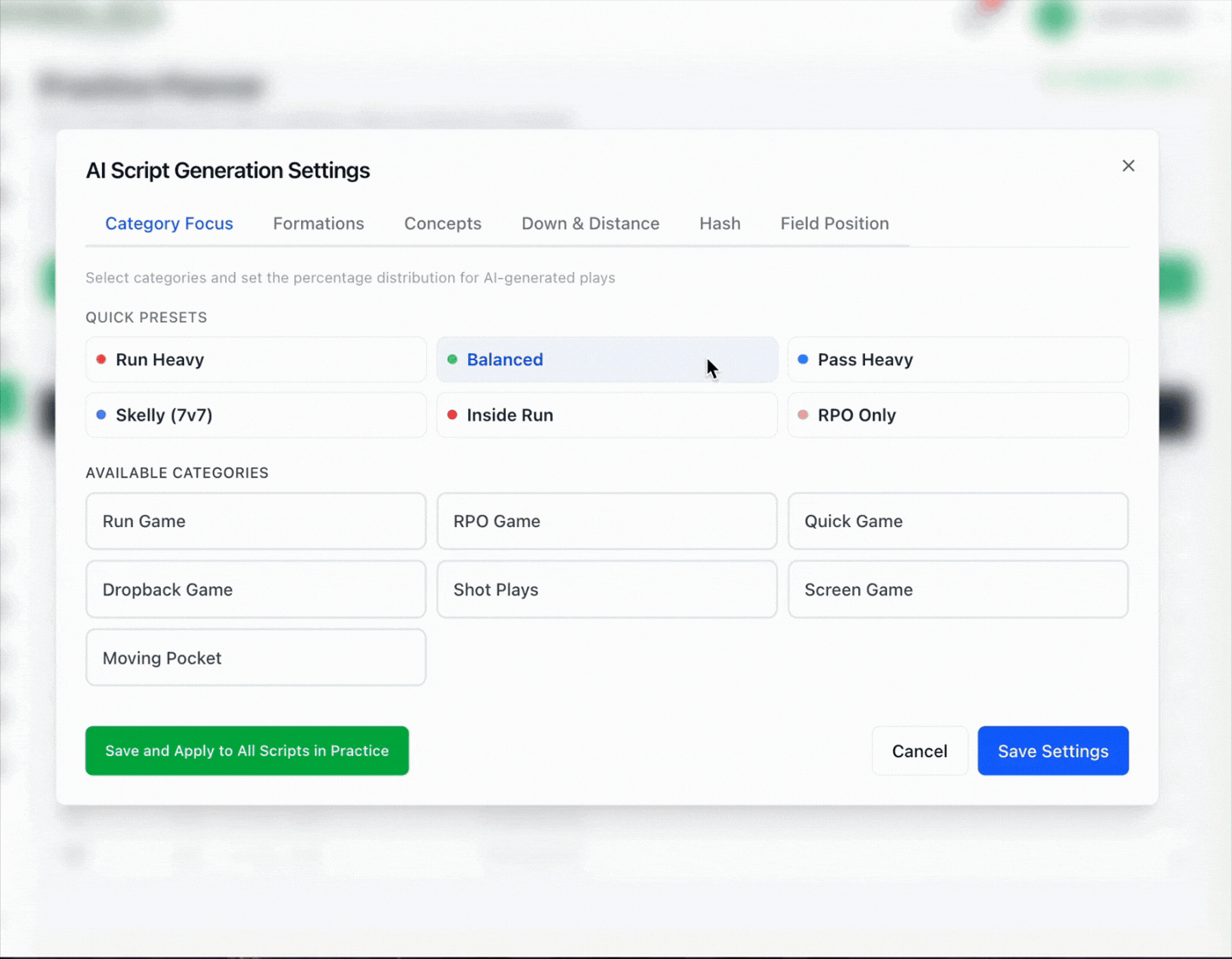 Script Generation