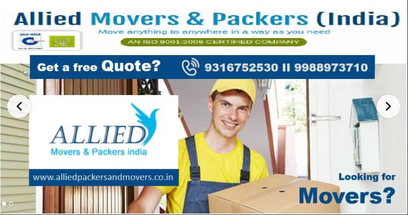 ALLIED PACKERS AND MOVERS in  First Floor,  SCF No. 28A, New Defence Colony, Sas Nagar, Baltana, Zirakpur-140603, Punjab, Punjab | PunjabsList