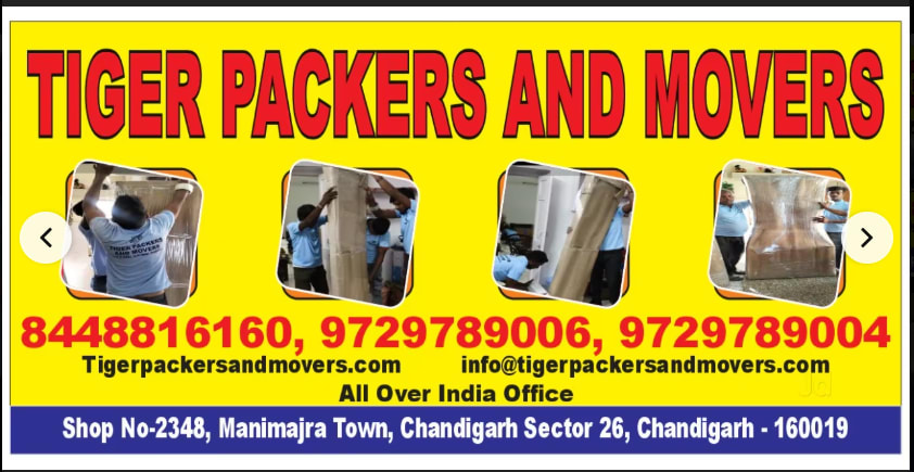 TIGER PACKERS AND MOVERS. in Shop No-2348, Tiger Packer and Mover, Mariwala Town, Chandigarh-160101 , Punjab | PunjabsList