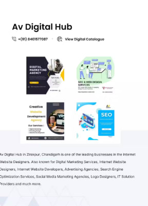 Av digital hub zirakpur. in Zirakpur, Punjab, India, Punjab | PunjabsList