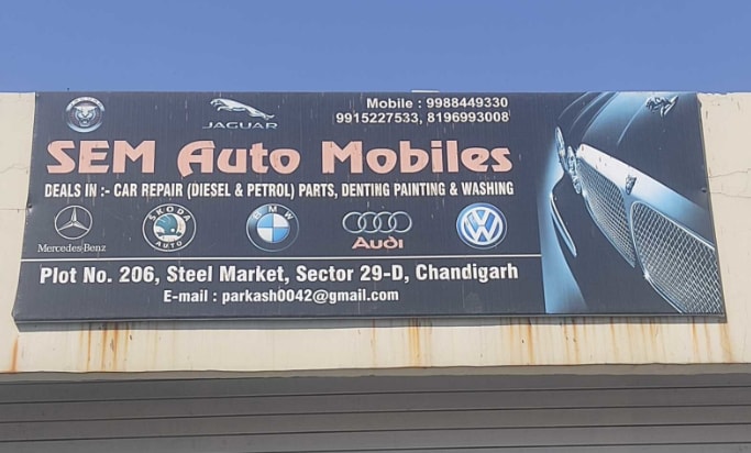 Sem auto mobiles . in Chandigarh, India, Punjab | PunjabsList