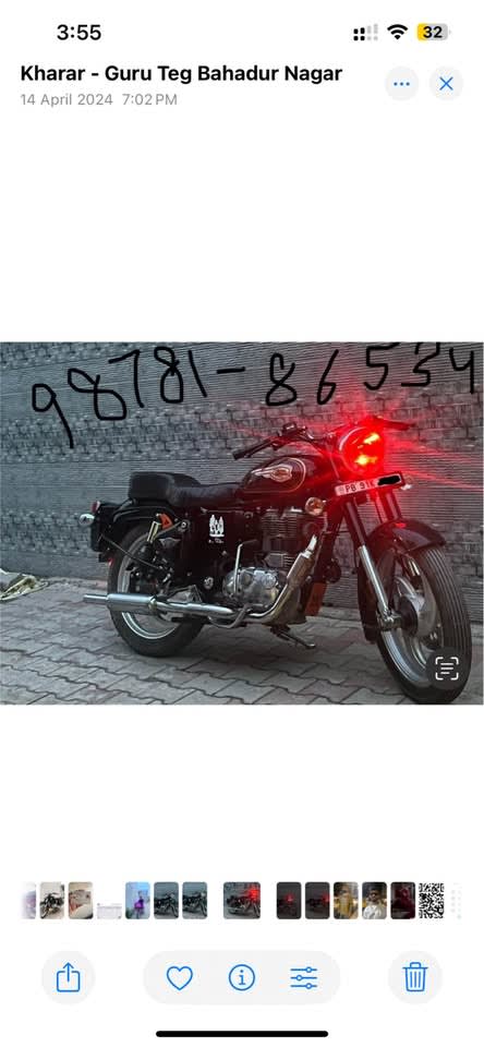 Standard bullet original for sale. in Sahibzada Ajit Singh Nagar, Punjab, India, Punjab | ₹185000