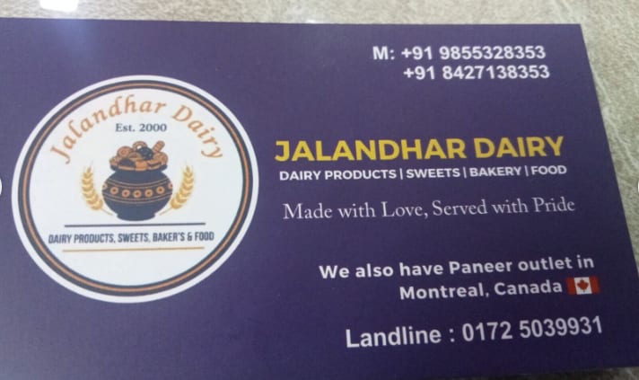 Jalandhar Dairy in Chandigarh, India, Punjab | PunjabsList