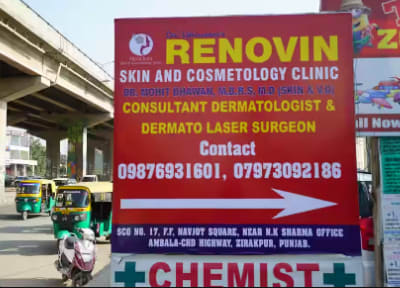  Renovin Skin Hair & Laser Clinic in Zirakpur, Punjab, India, Punjab | PunjabsList