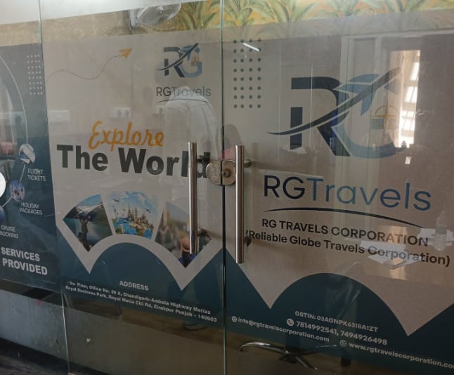 RG TRAVEL CORPORATION. in Zirakpur, Punjab, India, Punjab | PunjabsList