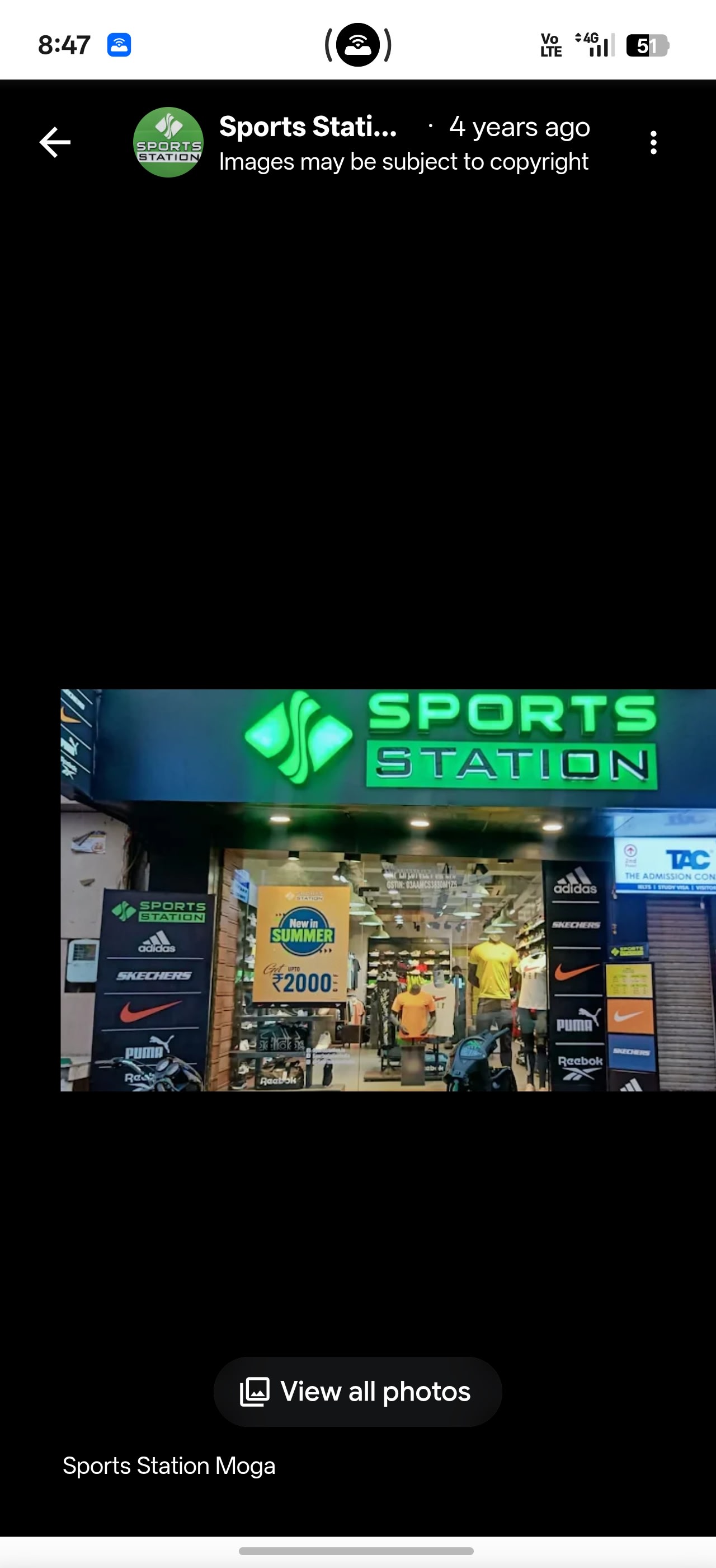 Sports Station  in  · Opens 10:15 am 8\865, Gr Flr & Bsmt, Bajaj Trader Pratap Rd, nr. Bombay House, Moga, Punjab 142001, Punjab | PunjabsList