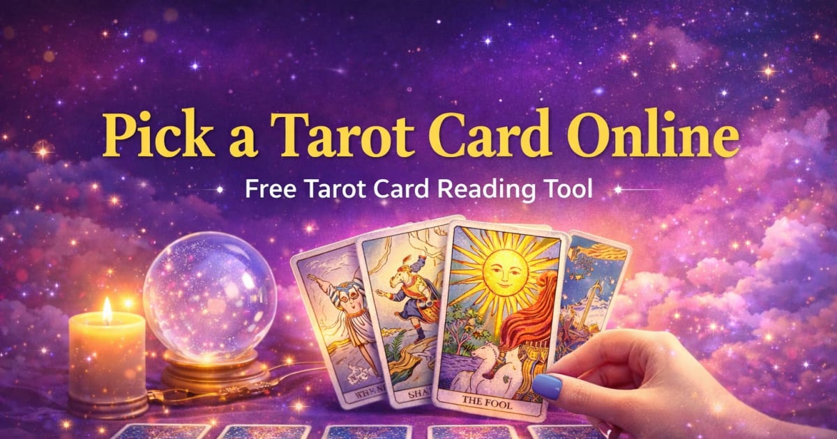 Pick a Tarot Card Online – Free Tarot Reading