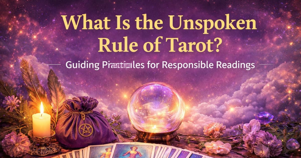 Unspoken Rule of Tarot