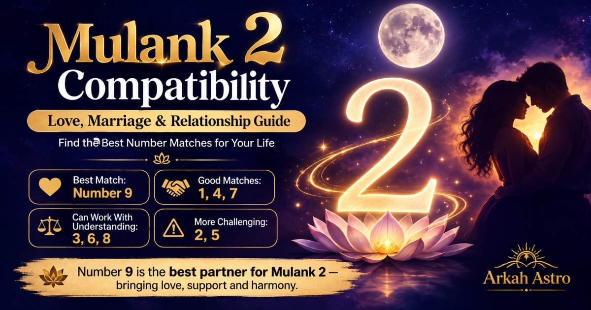 Mulank 2 Compatibility: Love, Marriage & Relationships