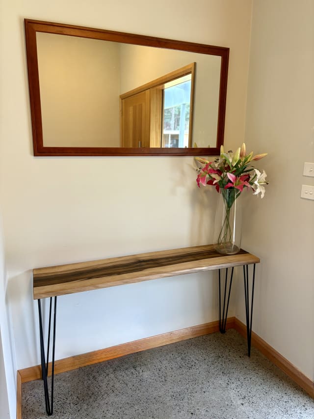 Black Heart Sassafras hallway table