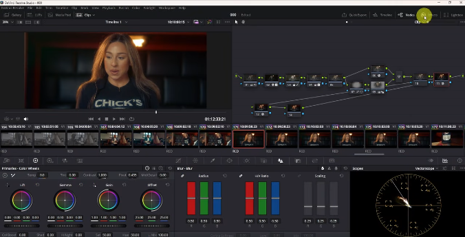 professional cinematic colorist