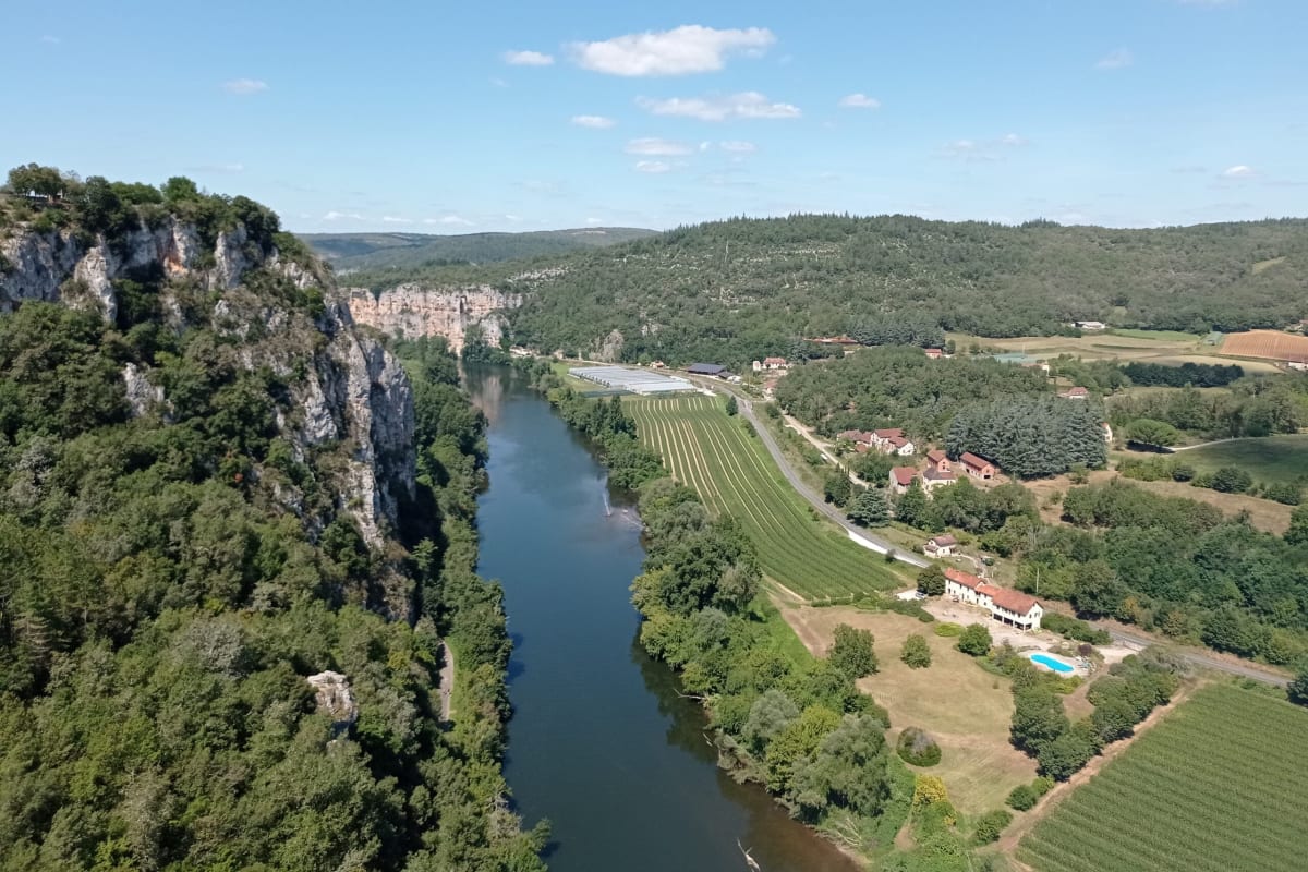La vallée du Lot