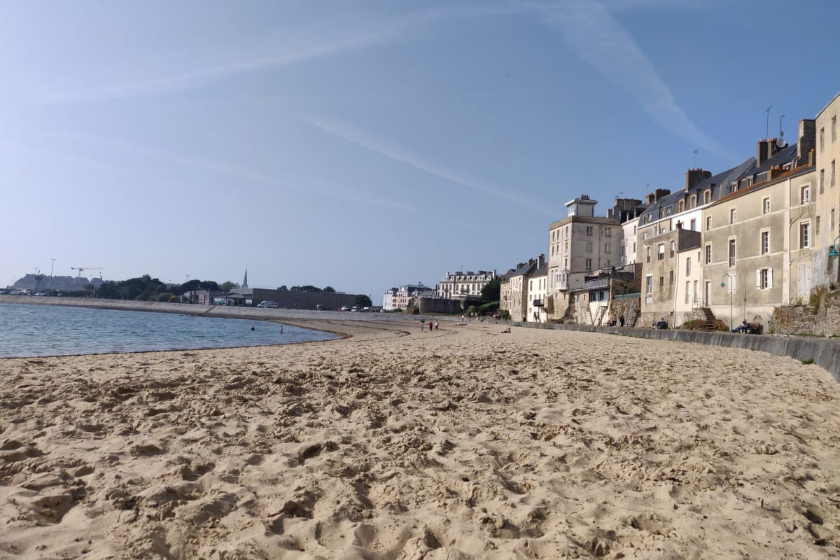 Saint-Malo, la plage