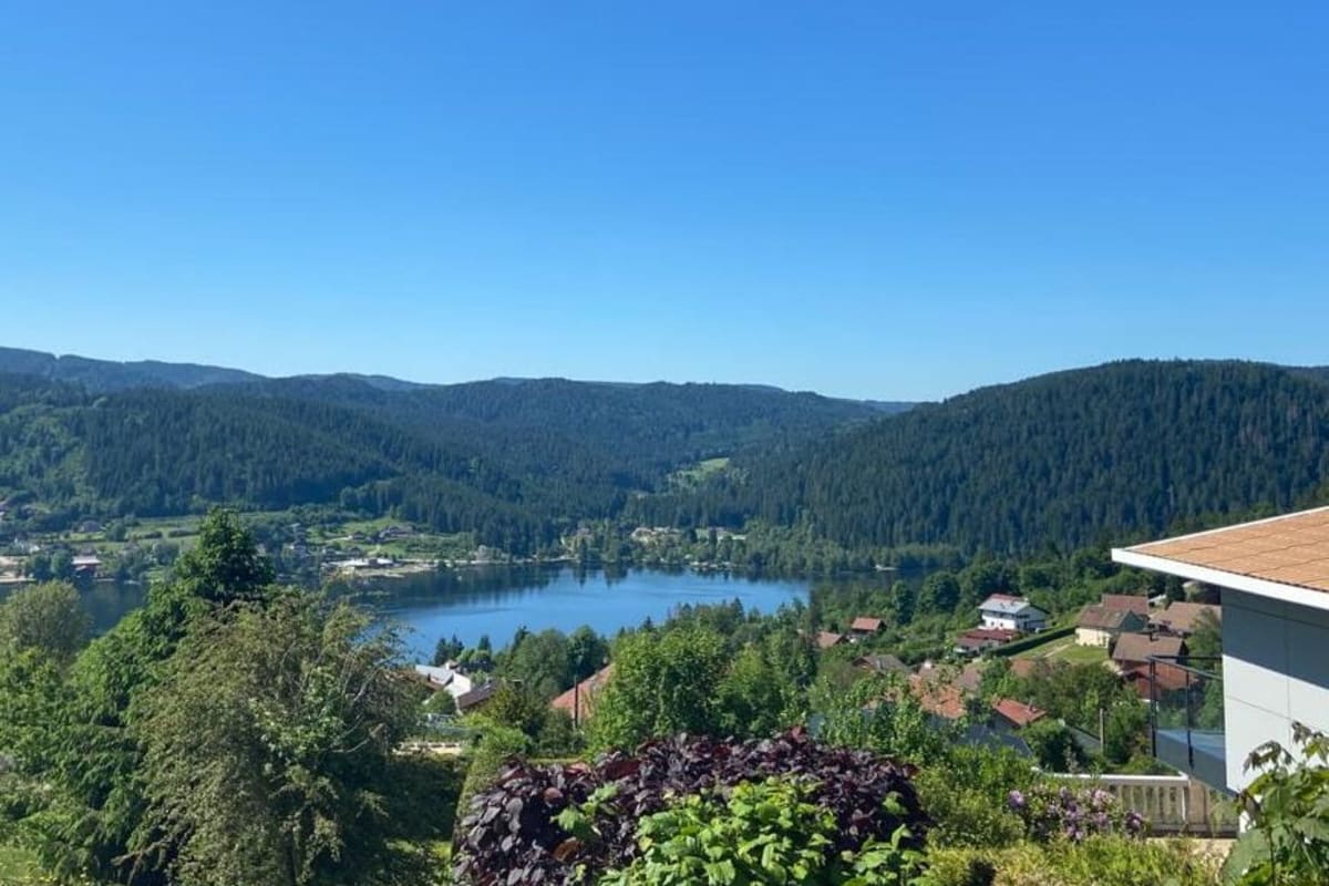 Gérardmer, vue sur le lac
