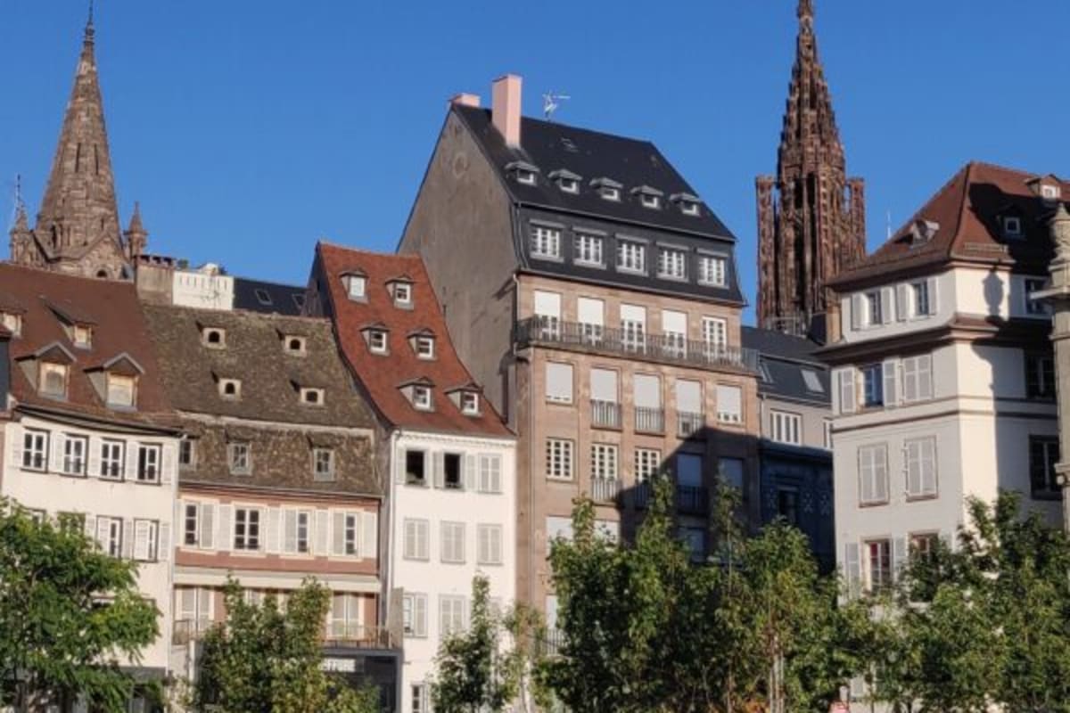 Vue sur Strasbourg