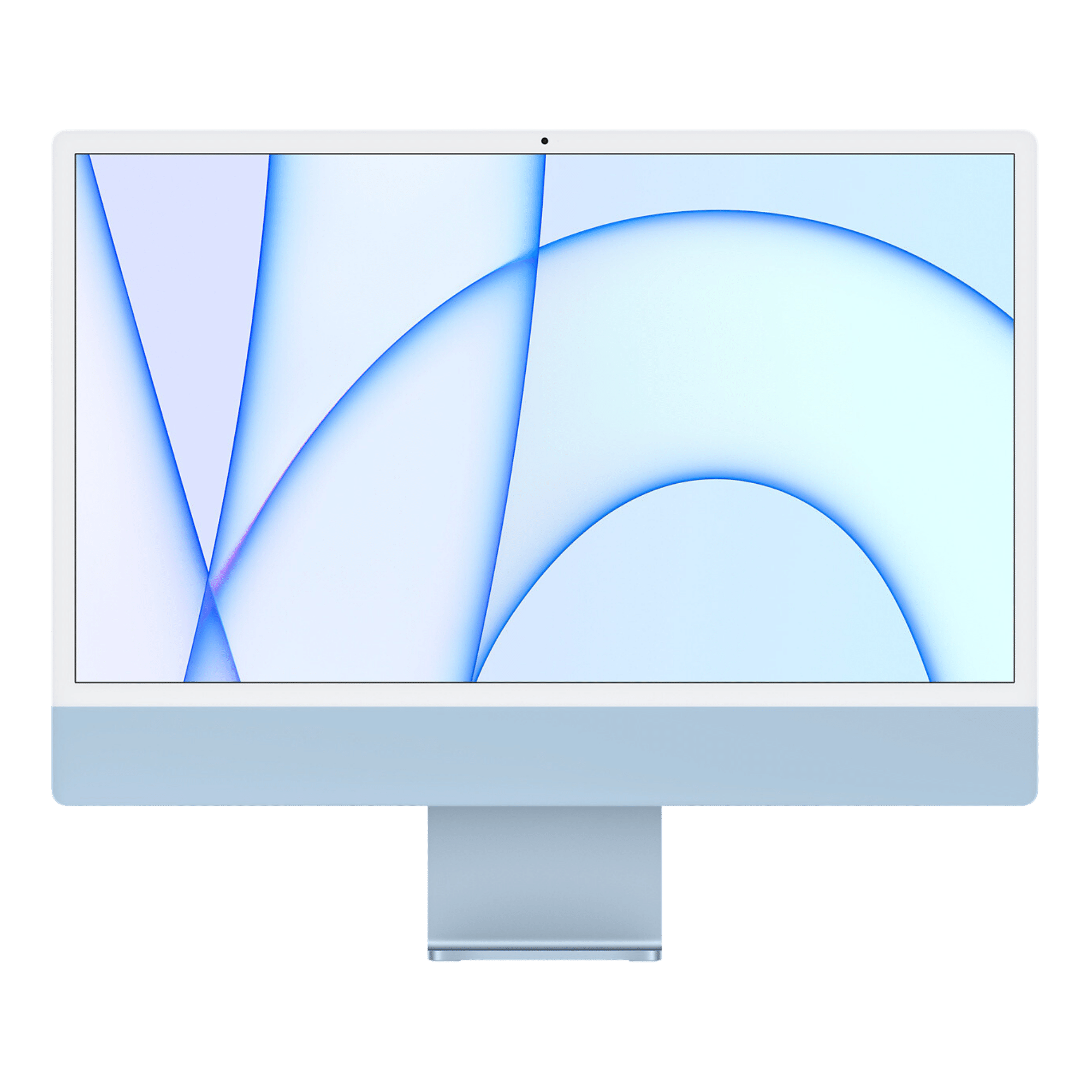 Apple iMac Retina 4.5K Display M1 Chip With 8 Core GPU Mac OS, MGPK3HN/A ( Blue-8GB-256GB )