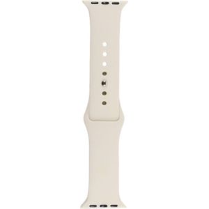 BlueBuilt Silicone Watch Strap Starlight for Apple Watch 40-41-42mm ( White )
