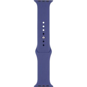 BlueBuilt Silicone Watch Strap Blue for Apple Watch 44-45-46mm ( Blue )