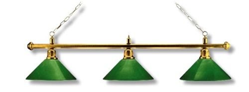 BILJARSKA LAMPA ZELENA SA 3 SJENILA