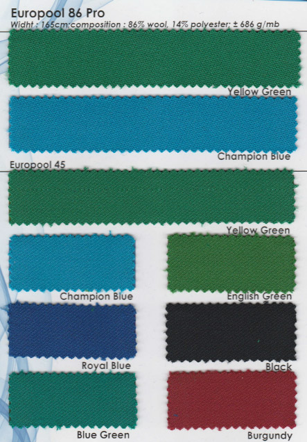 BILJARSKO PLATNO EUROPOOL 45 PLAVO – CHAMPION BLUE