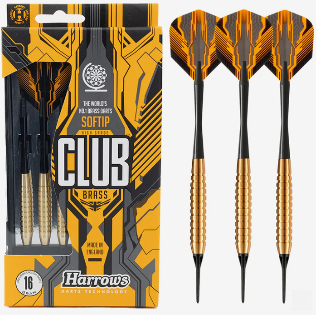 Strelice za pikado CLUB BRASS 16g