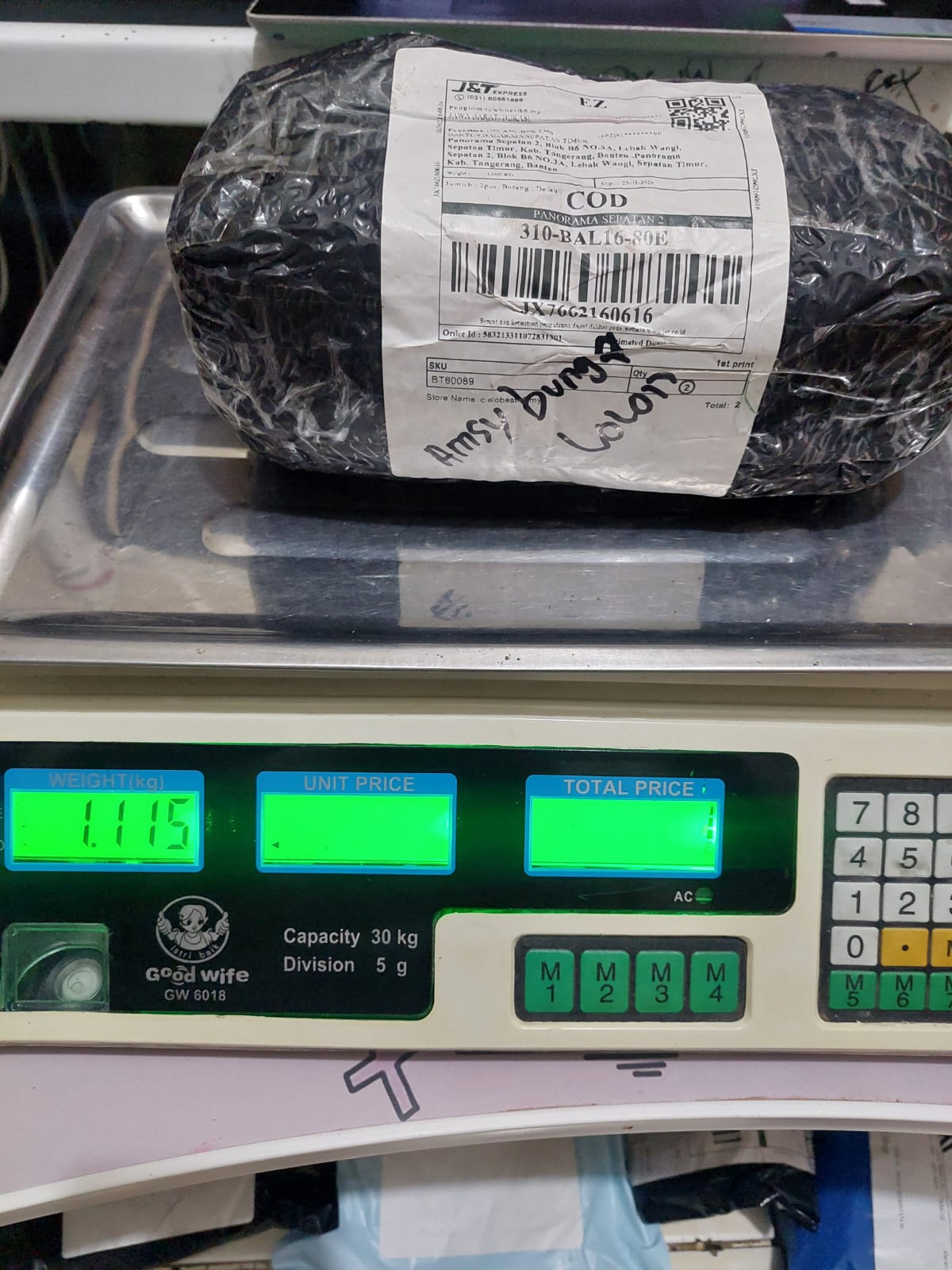 AMSY BUNGA LOLON/7296-0775/BLACK