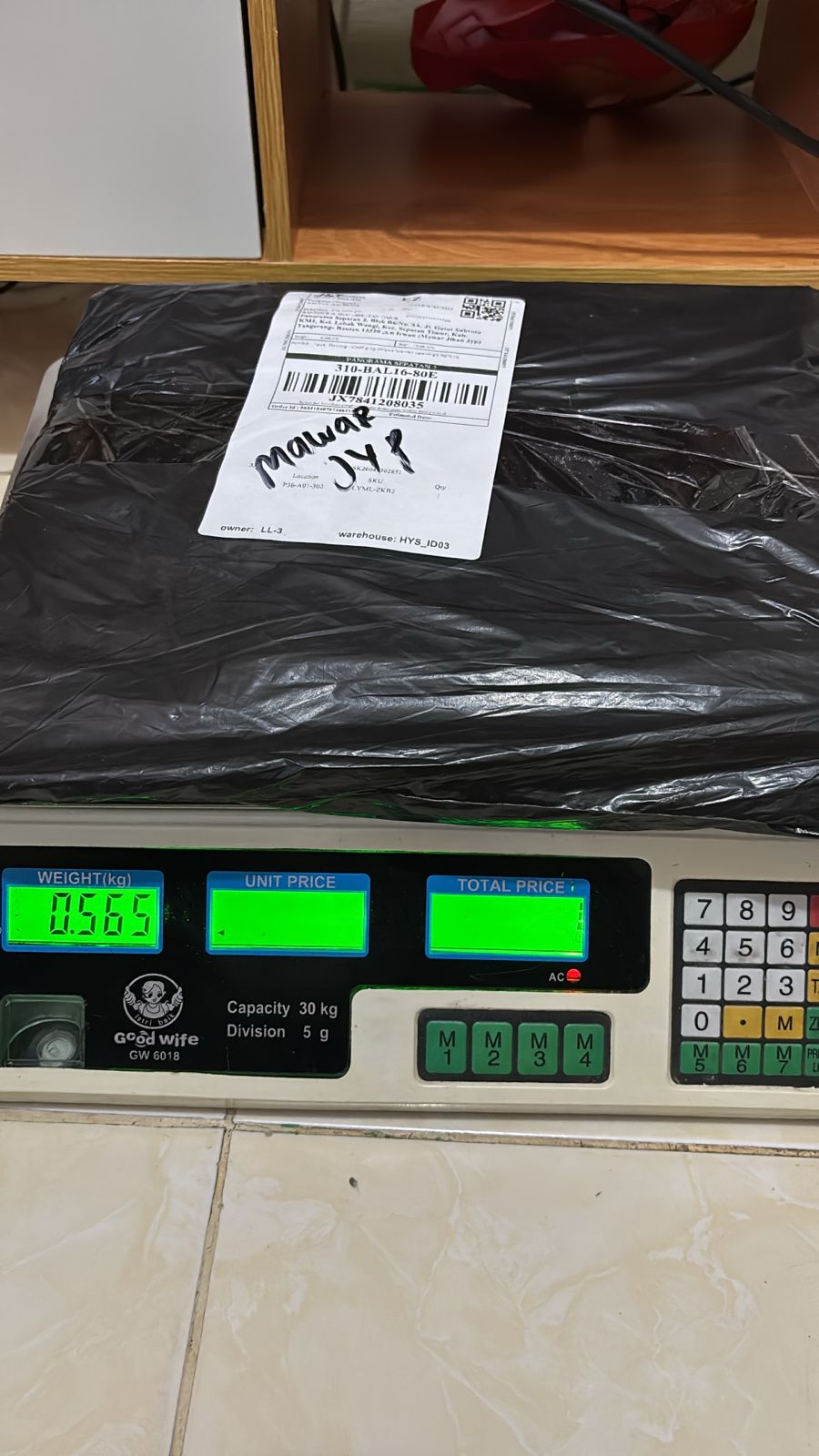 MAWAR JYP/3504-0901/BLACK