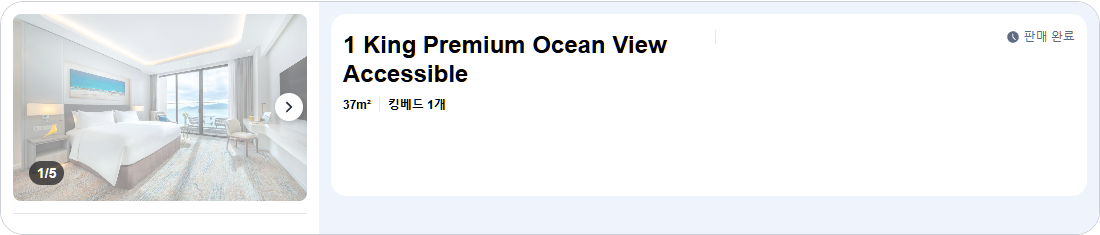 1 King Premium Ocean View Accessible