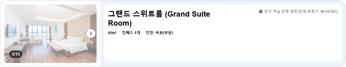 그랜드 스위트룸 (Grand Suite Room)