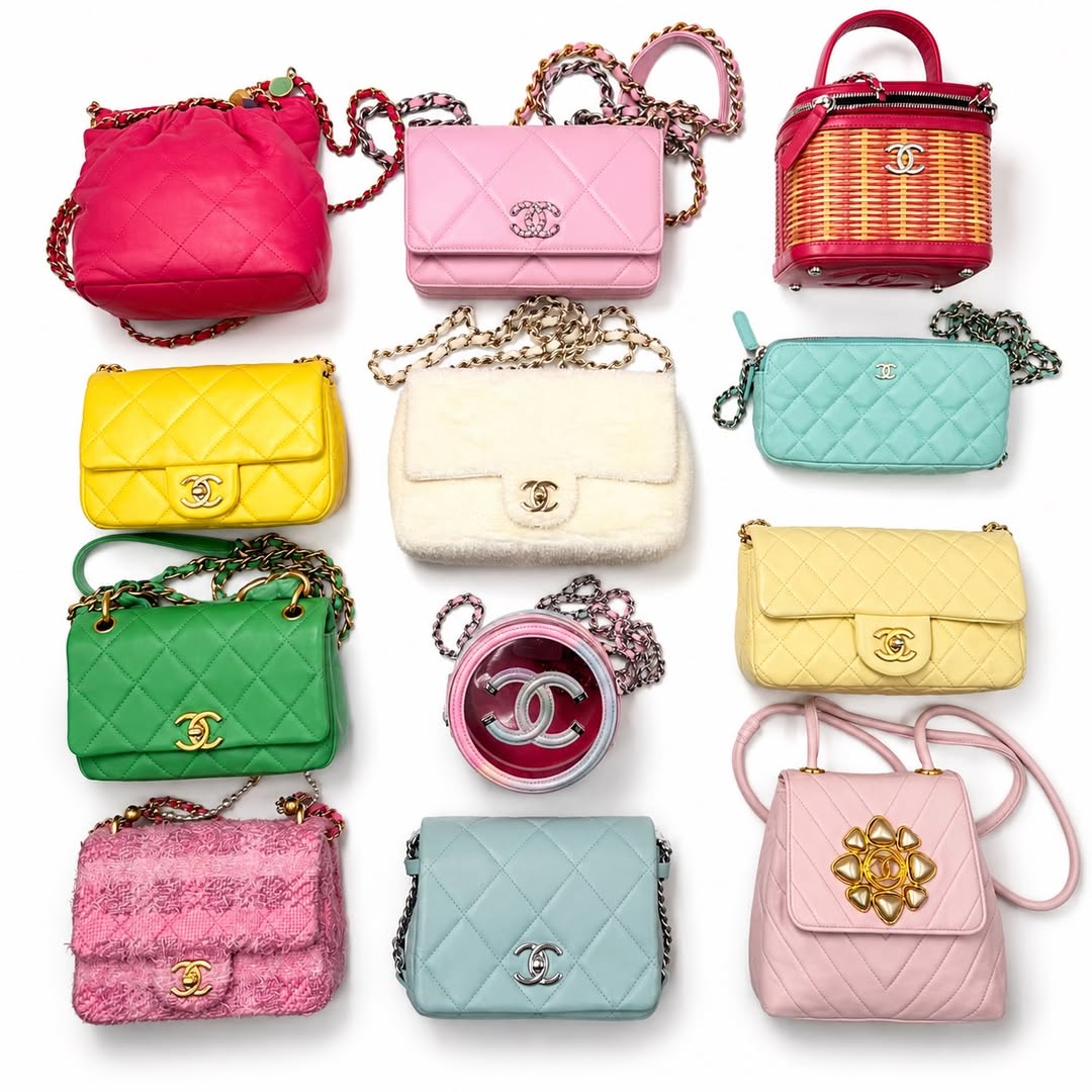 Luxury Revival curated bag selection post
