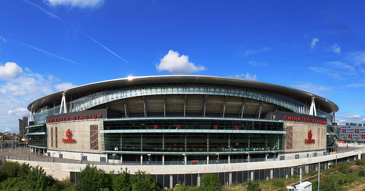 arsenal stadium map