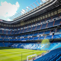 El Estadio Santiago Bernabeu logo