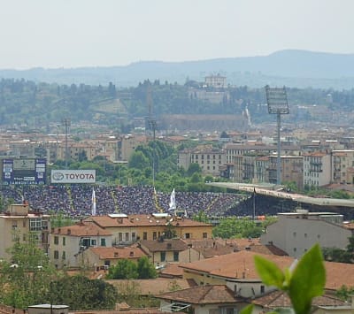 Artemio Franchi stadium, Florence, Italy, April 30, 2023, Domilson