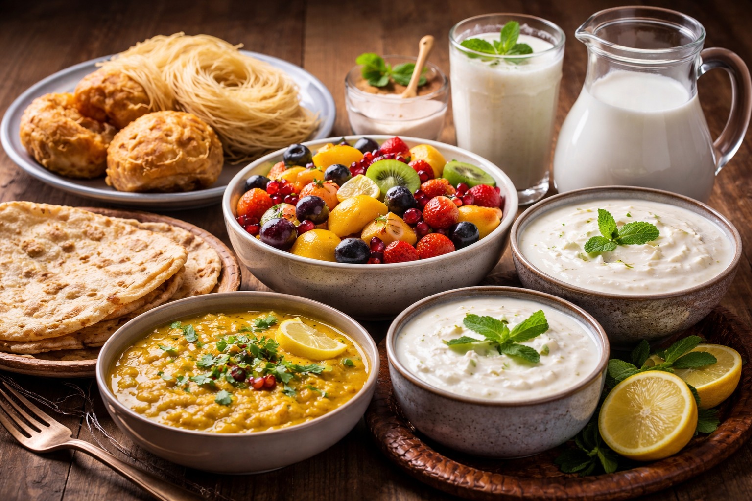 سحری میں توانائی بڑھانے والی غذائیں