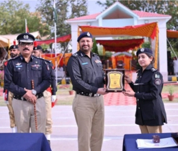 شہداد پور پولیس ٹریننگ کالج میں 186 ویں پاسنگ آؤٹ پریڈ 773 ریکروٹس نے ترتیب مکمل کی